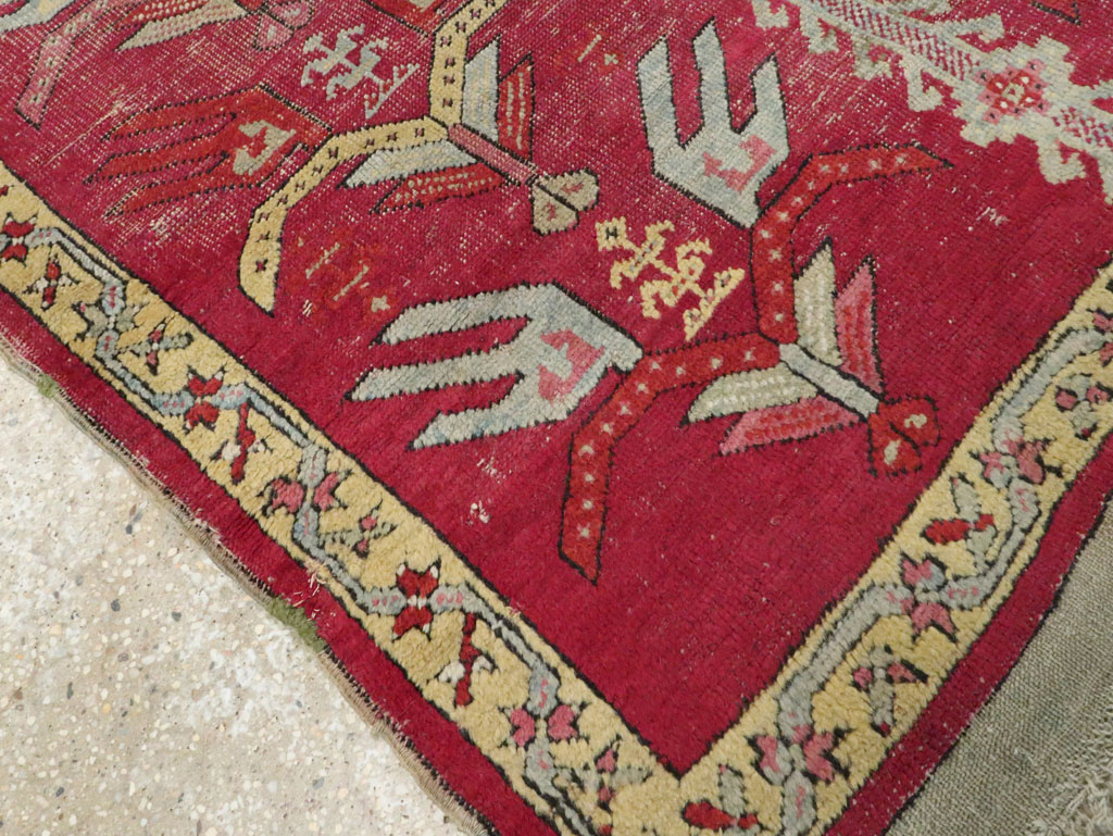 Antique Turkish Ghiordes Runner, No.25486 - Galerie Shabab