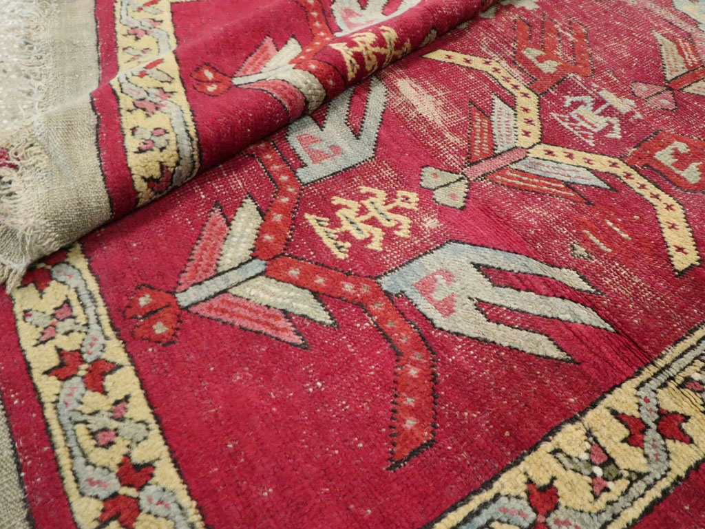 Antique Turkish Ghiordes Runner, No.25486 - Galerie Shabab