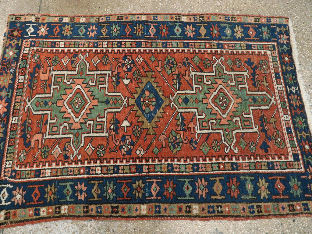 Vintage Persian Karajeh Rug, No.25502 - Galerie Shabab