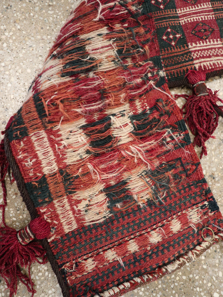 Vintage Uzbek Tribal Tent Band, No.25505 - Galerie Shabab