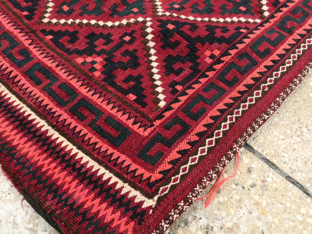 Vintage Central Asian Tribal Bag Face, No.25511 - Galerie Shabab