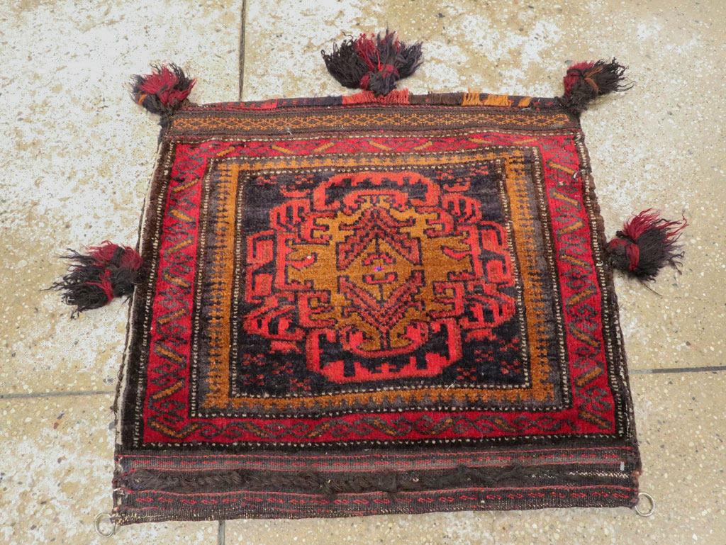 Vintage Persian Baluch Bag Face, No.25512 - Galerie Shabab