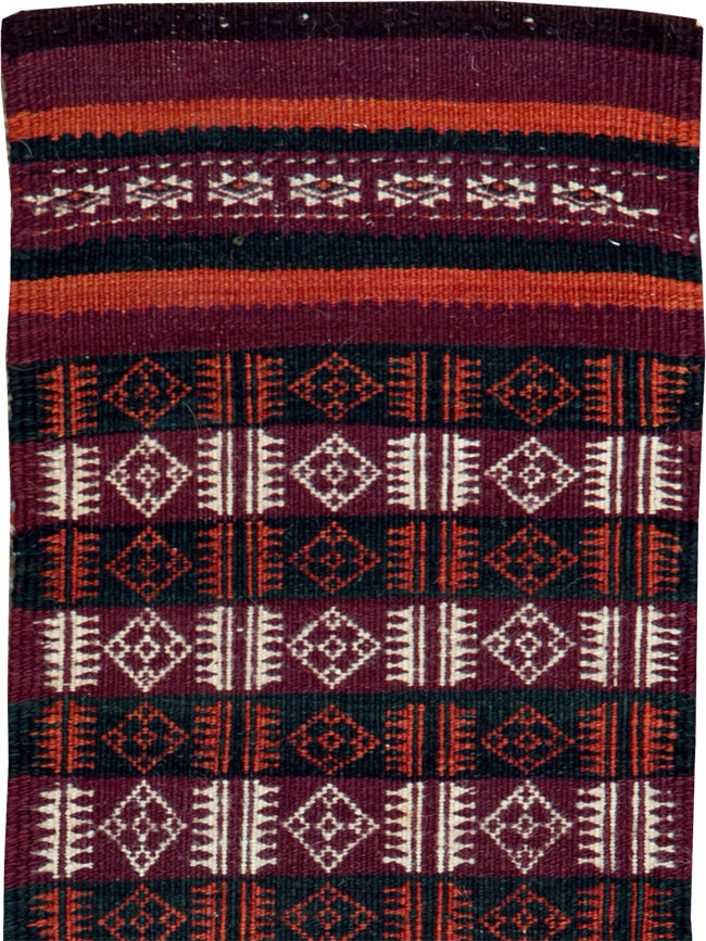 Vintage Central Asian Tent Band, No.25514 - Galerie Shabab
