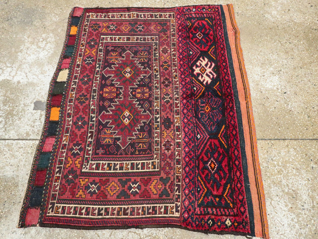 Vintage Persian Bakhtiari Bag Face, No.25517 - Galerie Shabab
