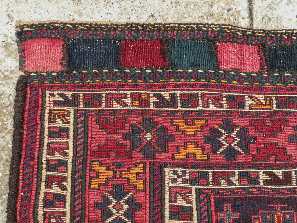 Vintage Persian Bakhtiari Bag Face, No.25517 - Galerie Shabab