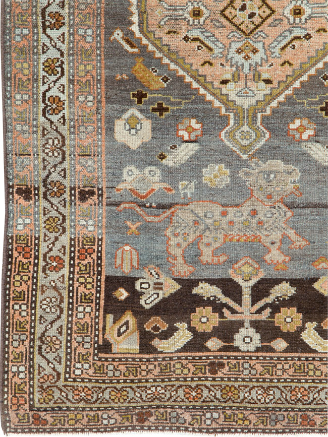 Vintage Persian Malayer Rug, No.25522 - Galerie Shabab