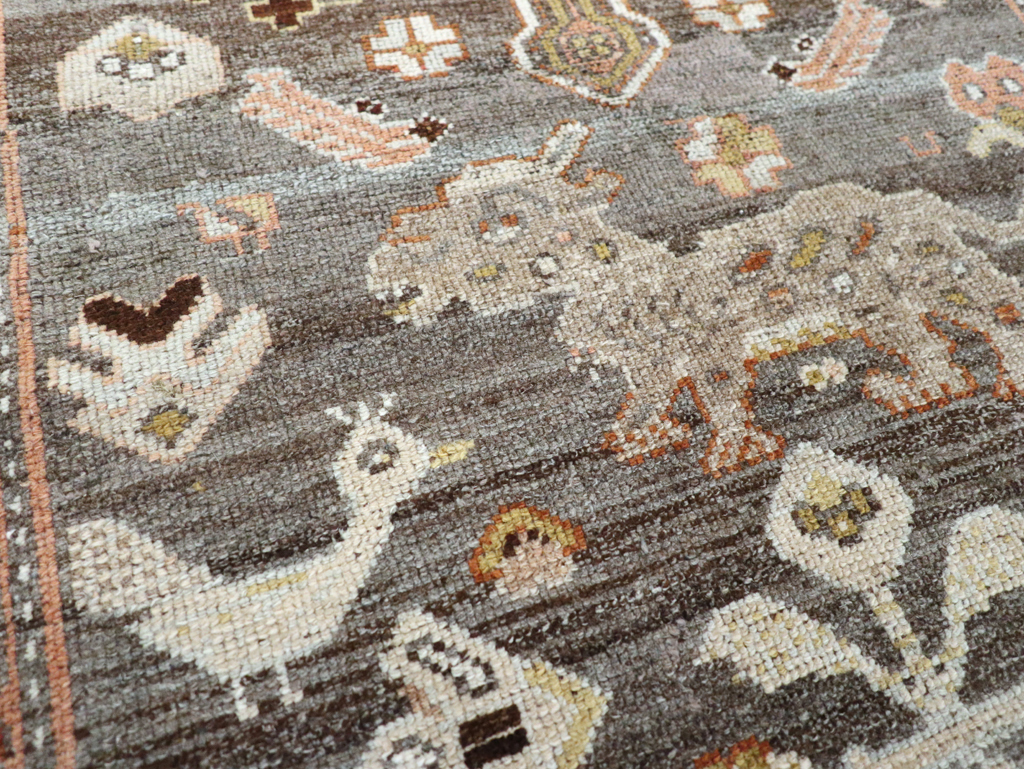 Vintage Persian Malayer Rug, No.25522 - Galerie Shabab
