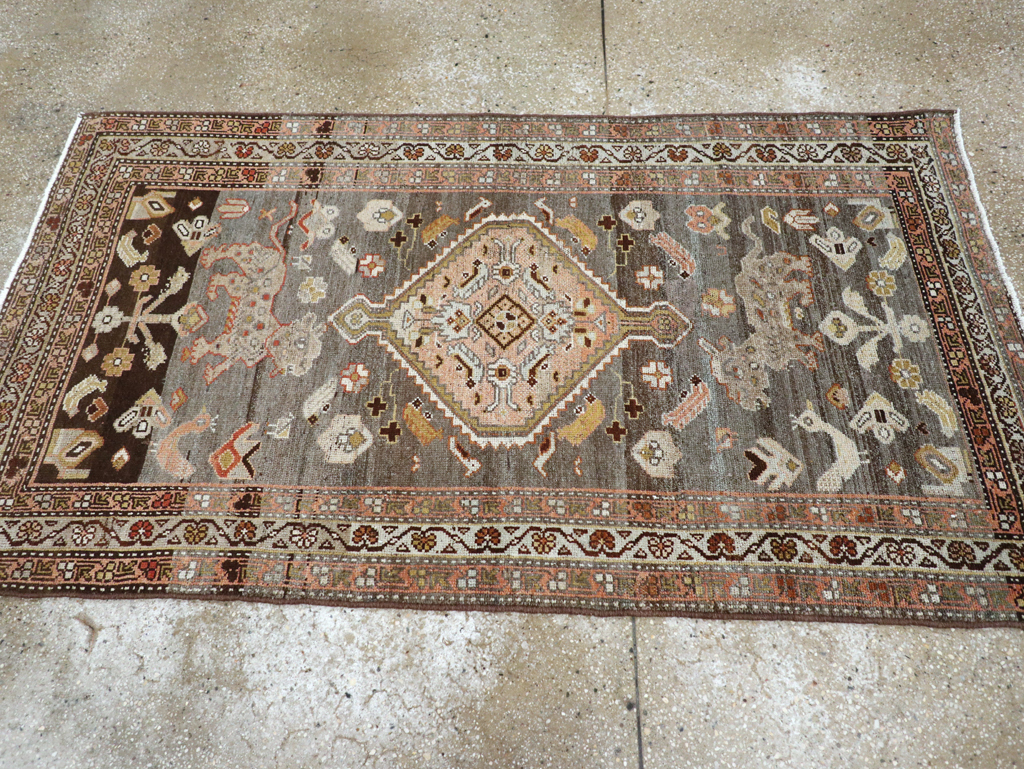 Vintage Persian Malayer Rug, No.25522 - Galerie Shabab