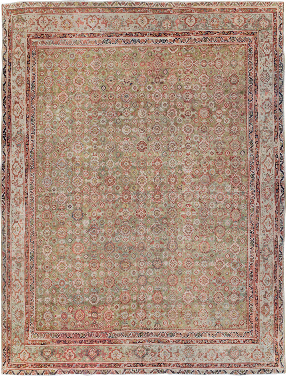Antique Persian Mahal Carpet, No.25524 - Galerie Shabab