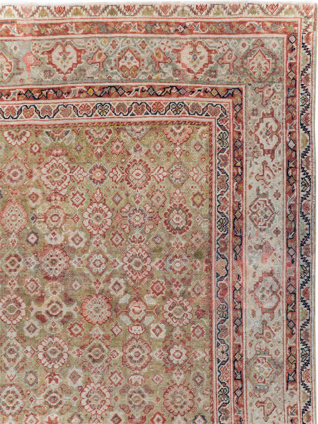 Antique Persian Mahal Carpet, No.25524 - Galerie Shabab