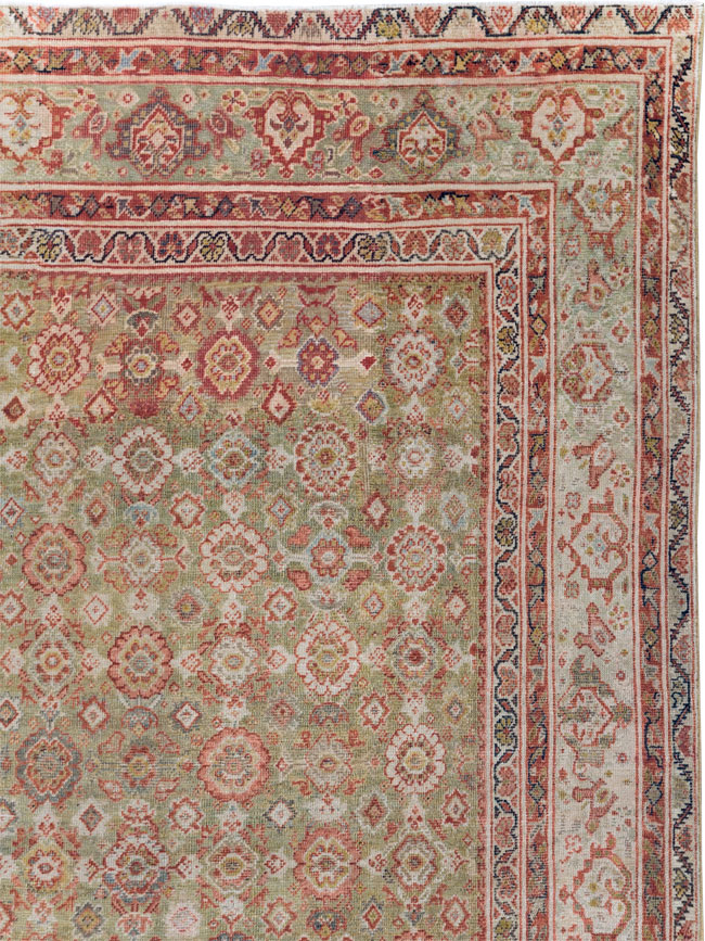 Antique Persian Mahal Carpet, No.25524 - Galerie Shabab
