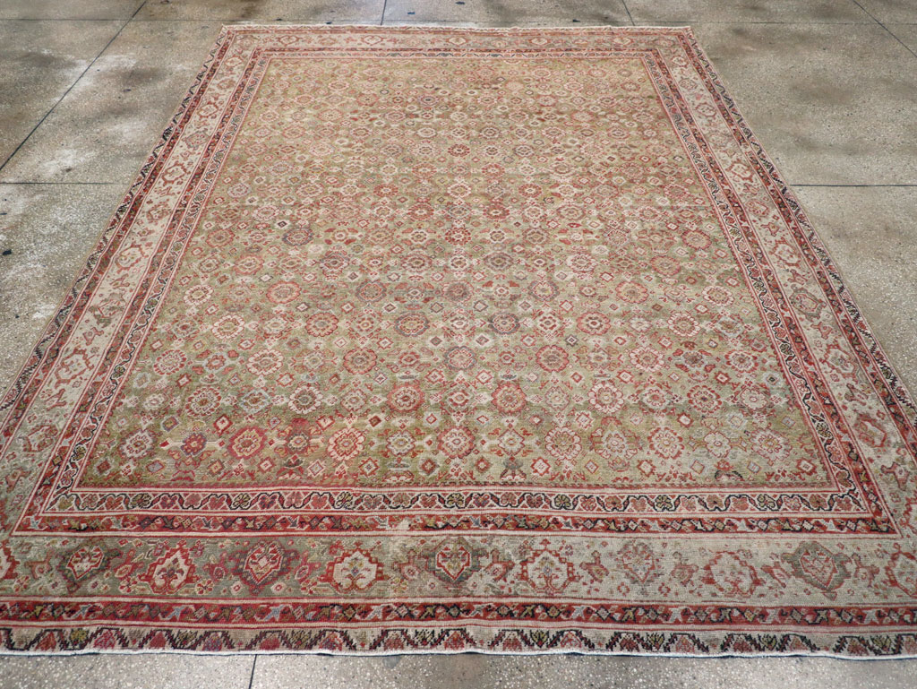 Antique Persian Mahal Carpet, No.25524 - Galerie Shabab
