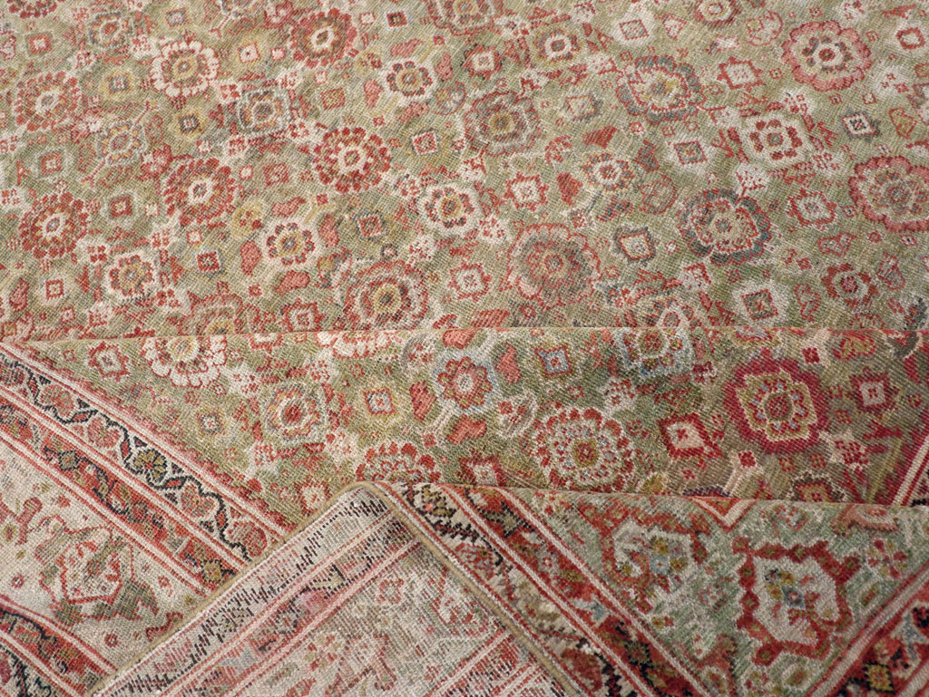 Antique Persian Mahal Carpet, No.25524 - Galerie Shabab