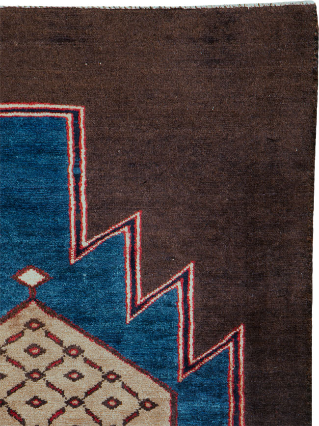 Vintage Hamadan Rug, No.25525 - Galerie Shabab