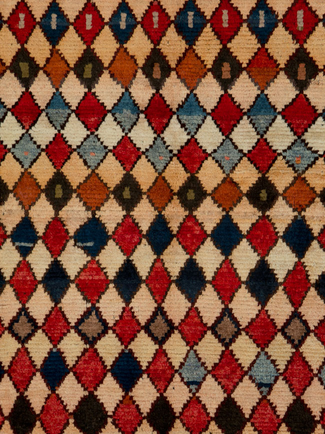 Vintage Gabbeh Rug, No.25527 - Galerie Shabab