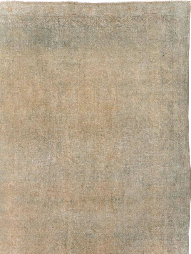 Antique Persian Tabriz Room Size Carpet, No.25539 - Galerie Shabab