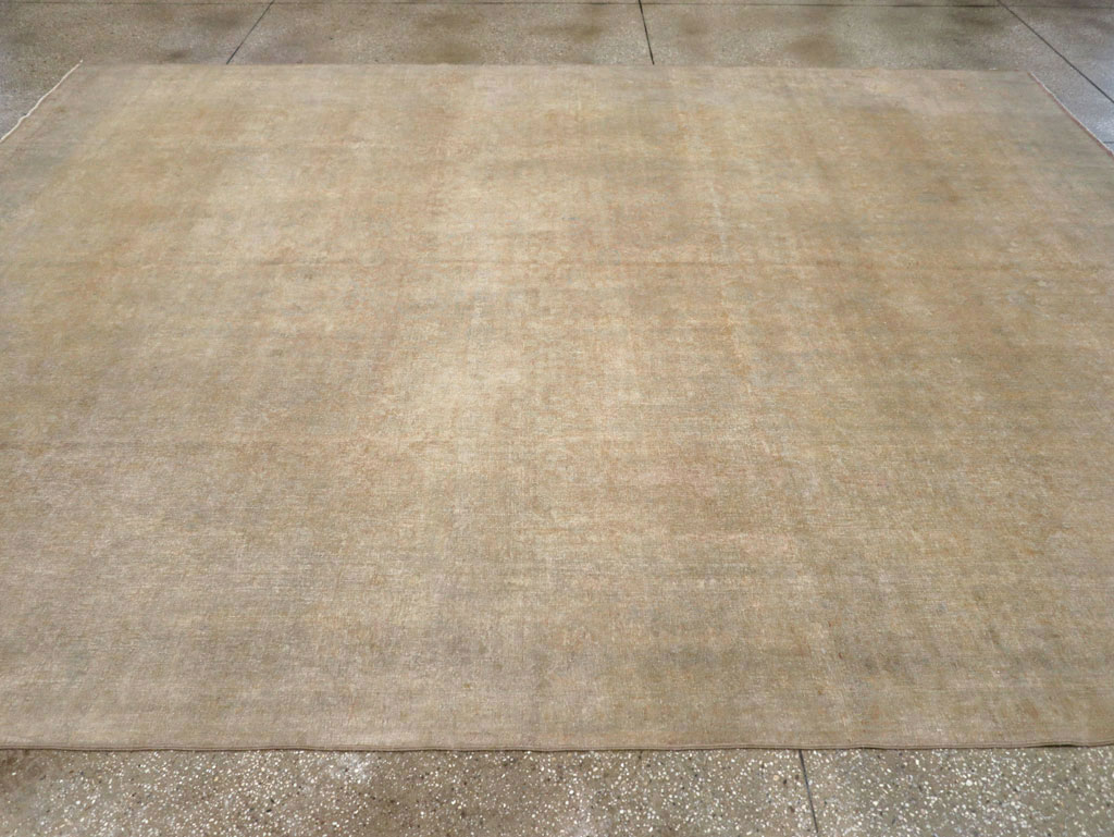 Antique Persian Tabriz Room Size Carpet, No.25539 - Galerie Shabab