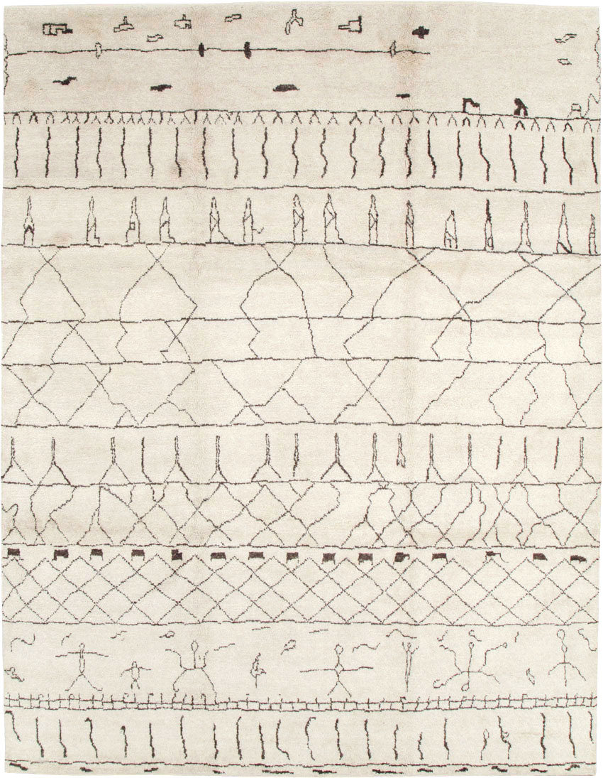 Modern Moroccan Carpet, No.25546 - Galerie Shabab