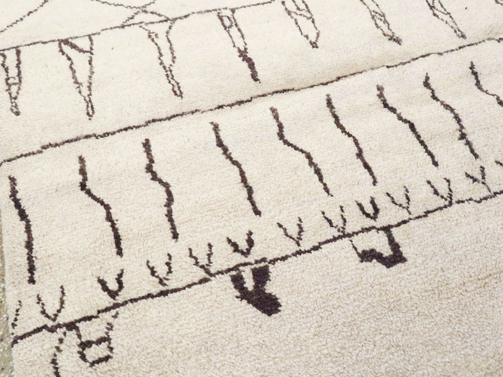 Modern Moroccan Carpet, No.25546 - Galerie Shabab