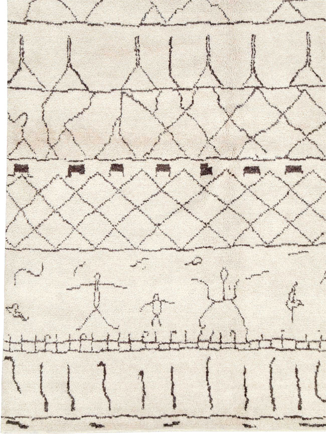 Modern Moroccan Carpet, No.25546 - Galerie Shabab