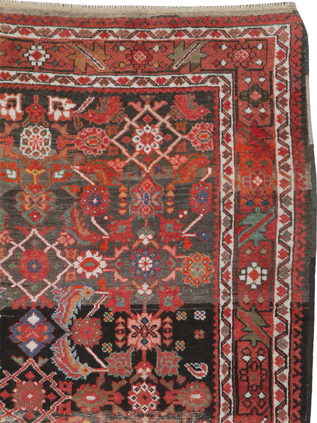 Antique Persian Mahal Rug, No.25548 - Galerie Shabab