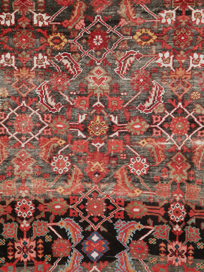 Antique Persian Mahal Rug, No.25548 - Galerie Shabab