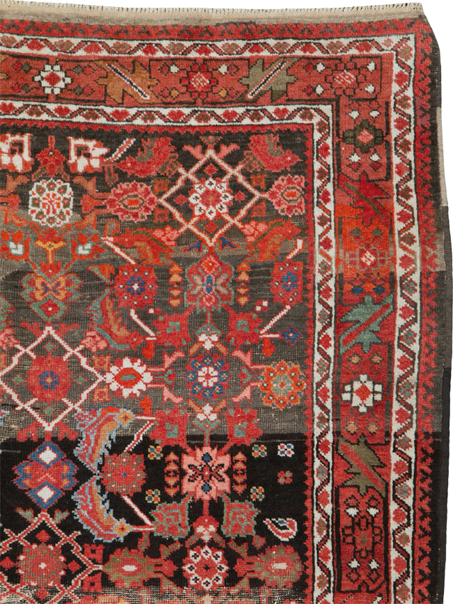 Antique Persian Mahal Rug, No.25548 - Galerie Shabab