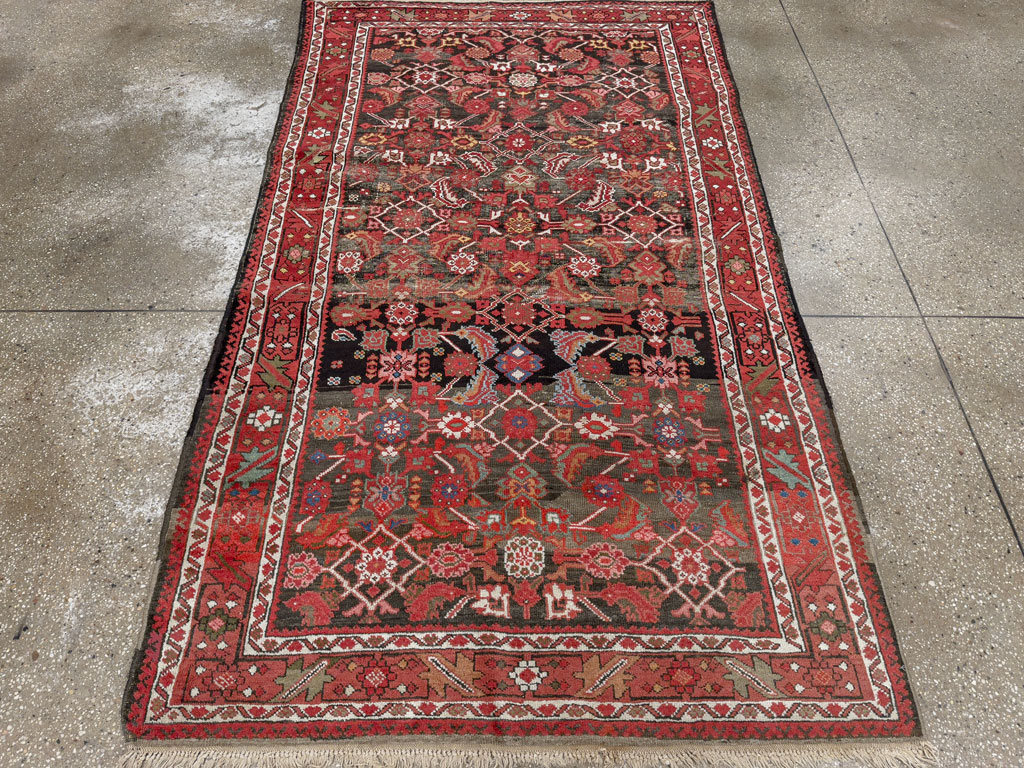 Antique Persian Mahal Rug, No.25548 - Galerie Shabab