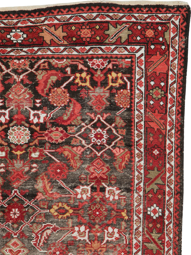Antique Persian Mahal Rug, No.25548 - Galerie Shabab