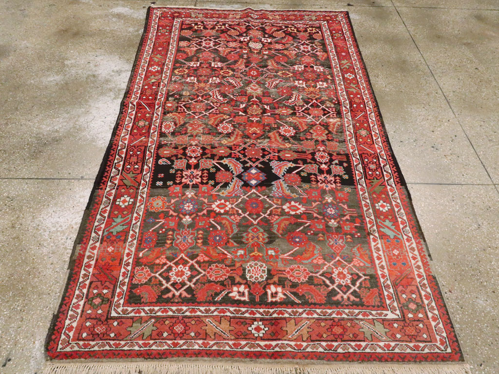 Antique Persian Mahal Rug, No.25548 - Galerie Shabab