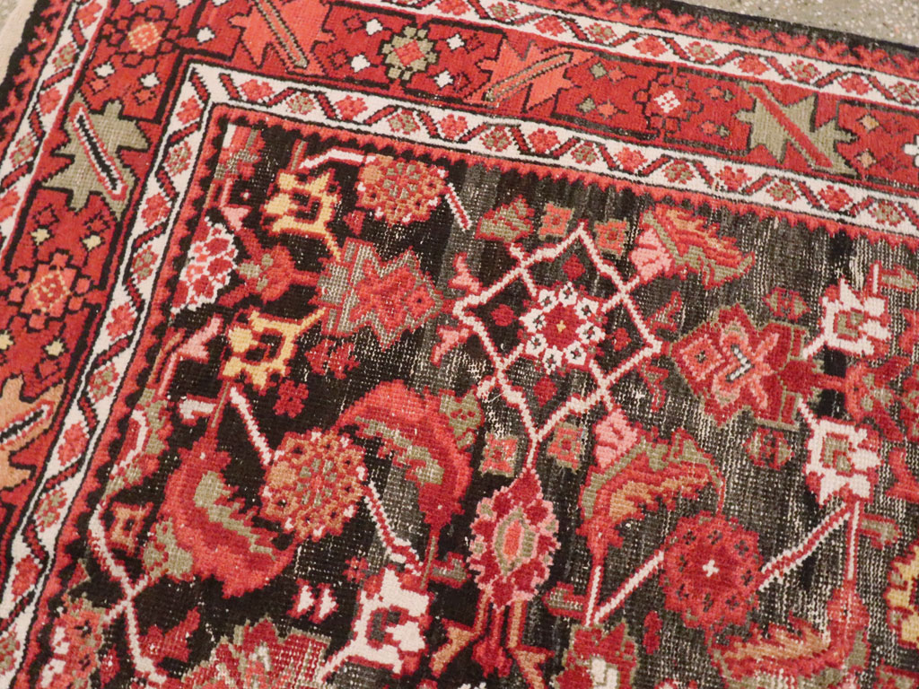 Antique Persian Mahal Rug, No.25548 - Galerie Shabab