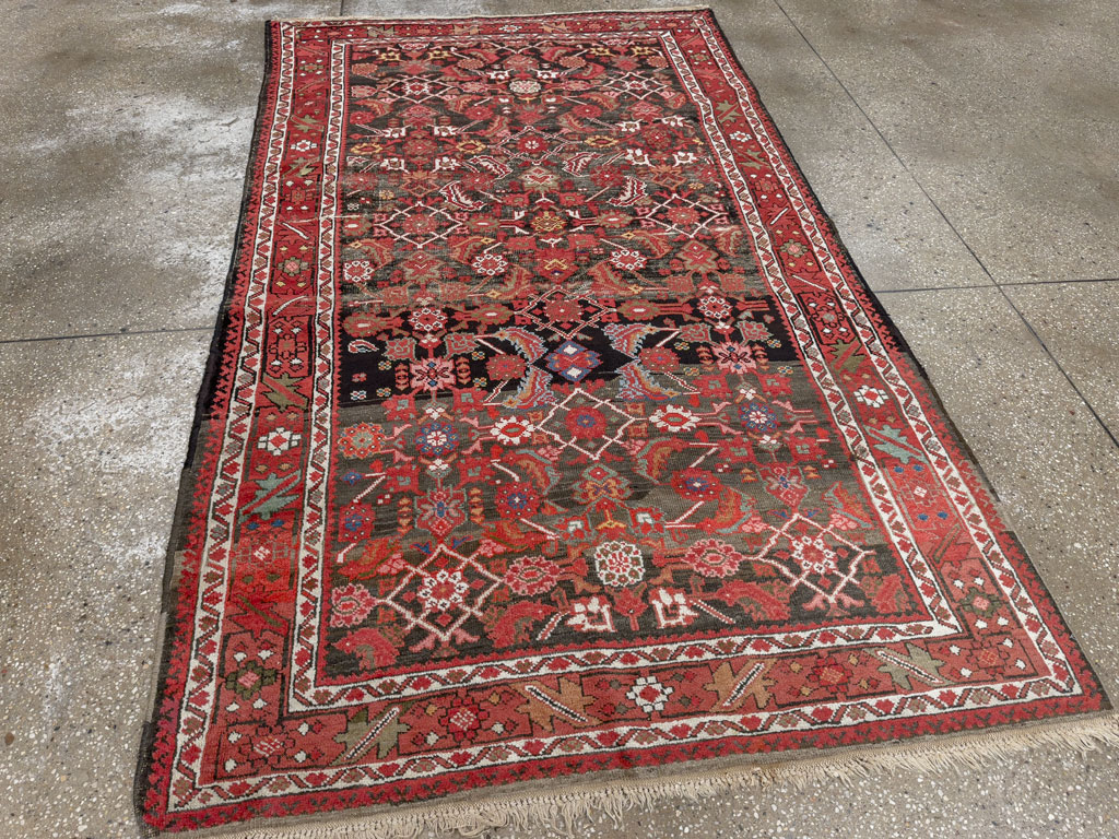 Antique Persian Mahal Rug, No.25548 - Galerie Shabab