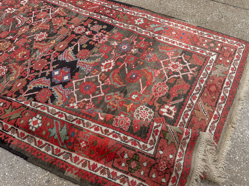 Antique Persian Mahal Rug, No.25548 - Galerie Shabab