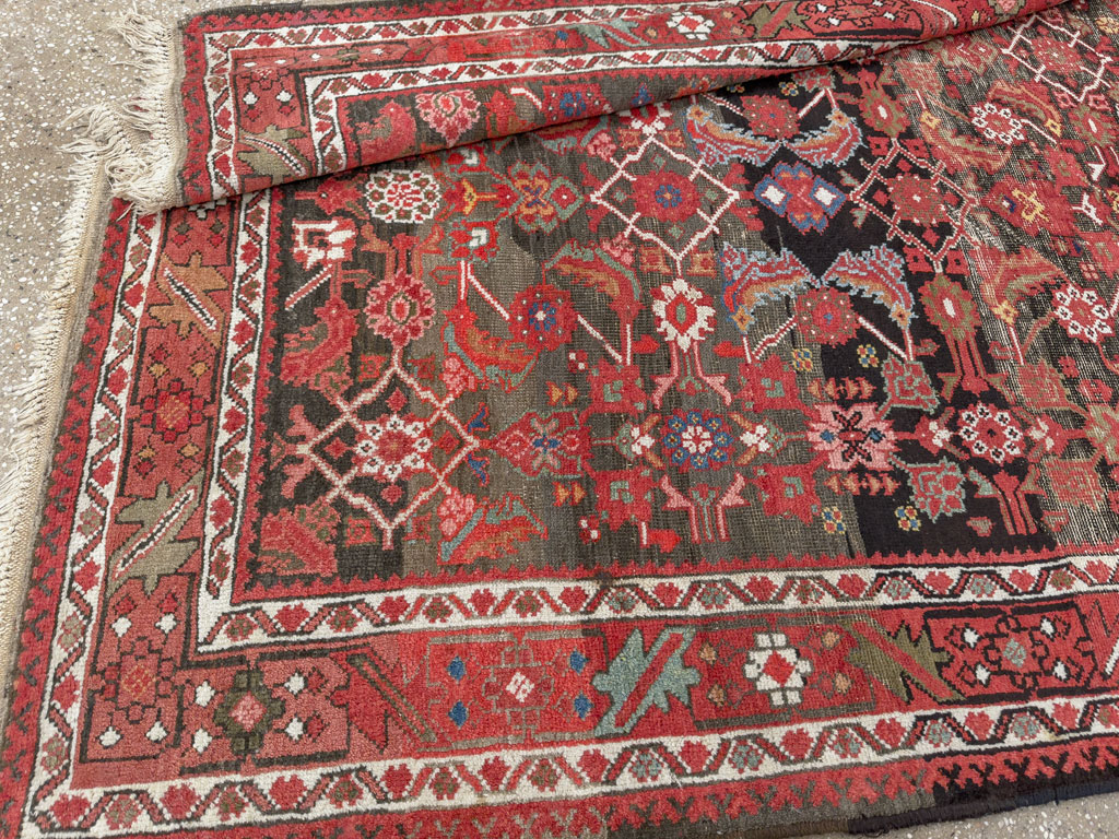 Antique Persian Mahal Rug, No.25548 - Galerie Shabab
