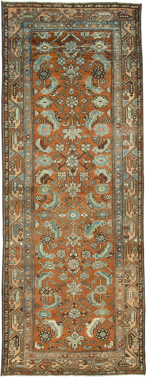Antique Persian Malayer Runner, No.25553 - Galerie Shabab