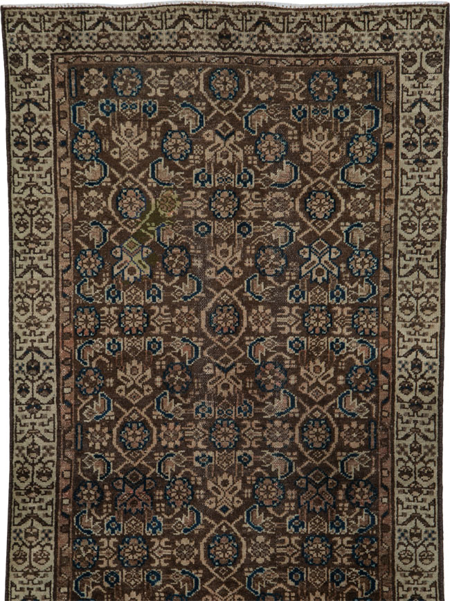 Vintage Persian Malayer Runner, No.25557 - Galerie Shabab