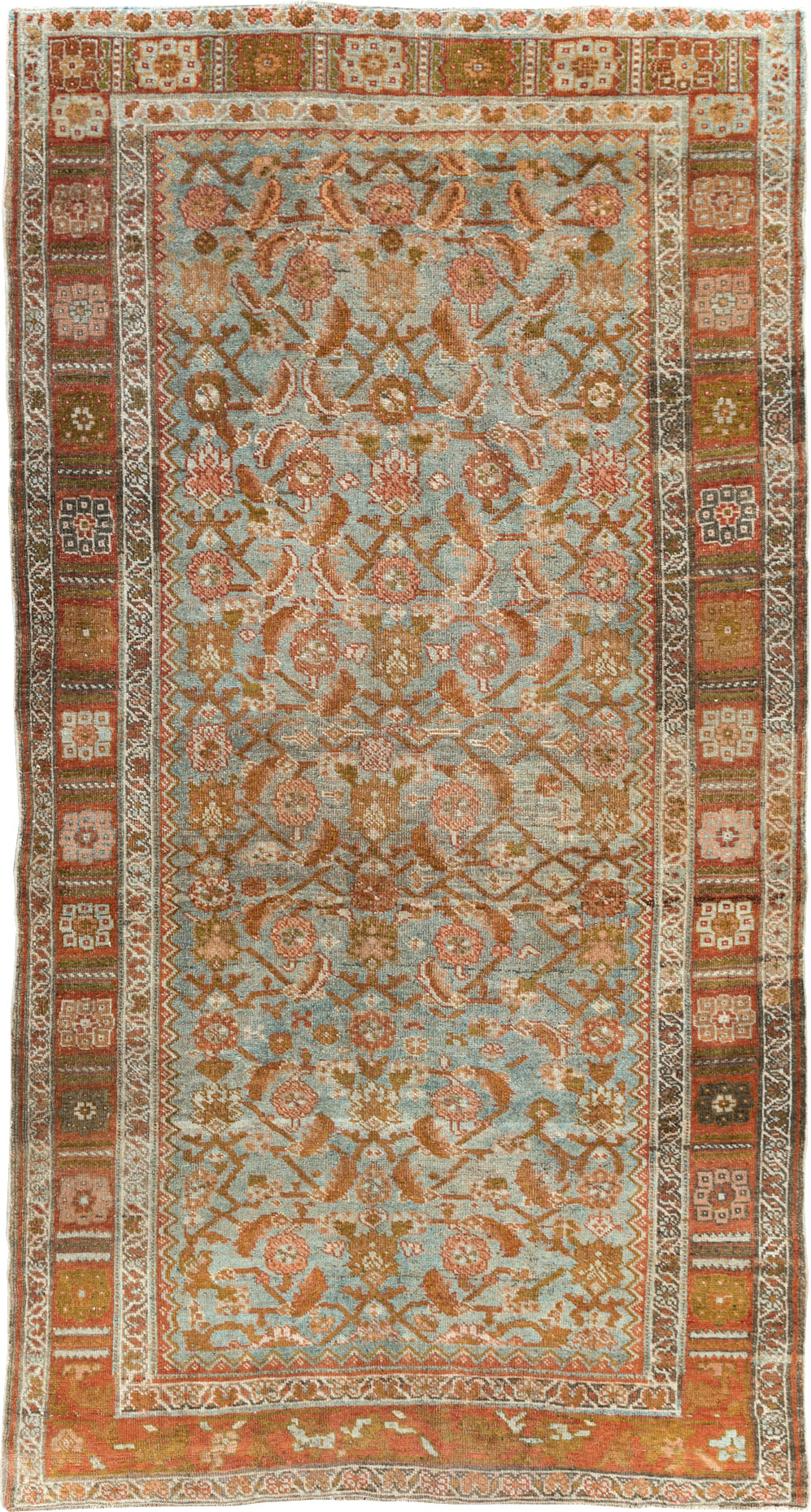 Antique Persian Malayer Gallery Rug, No.25559 - Galerie Shabab