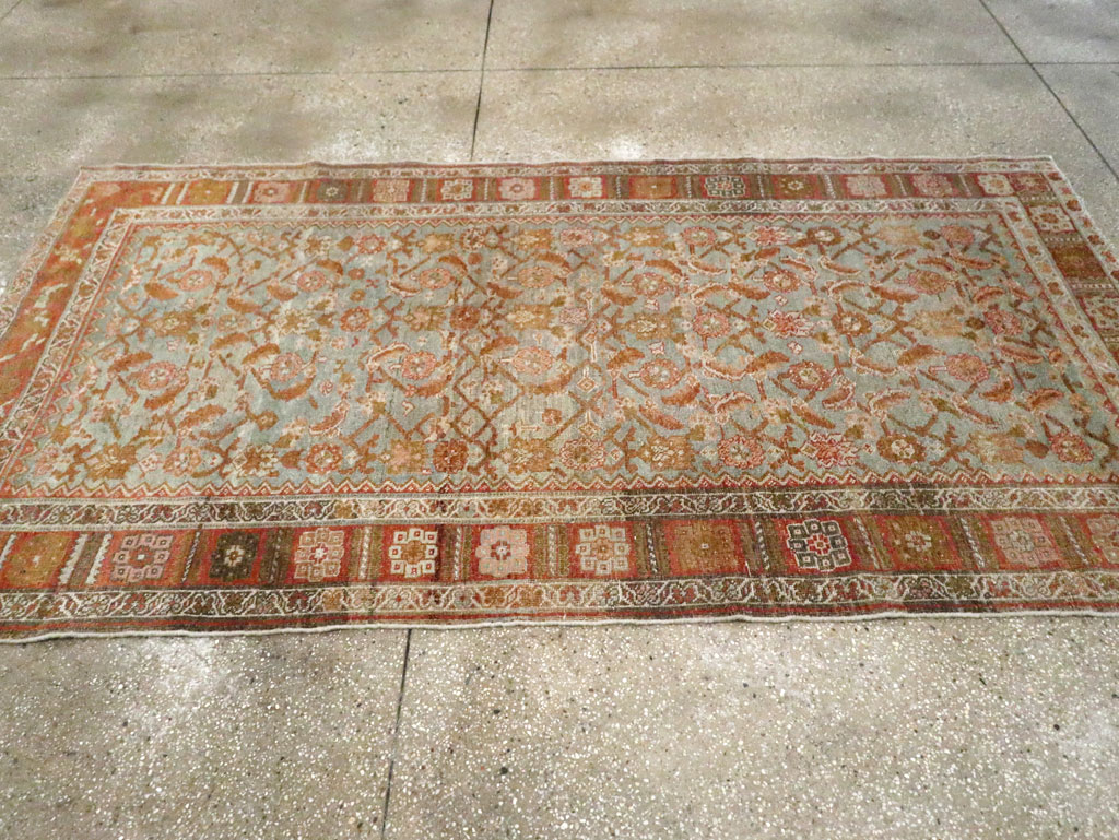 Antique Persian Malayer Gallery Rug, No.25559 - Galerie Shabab