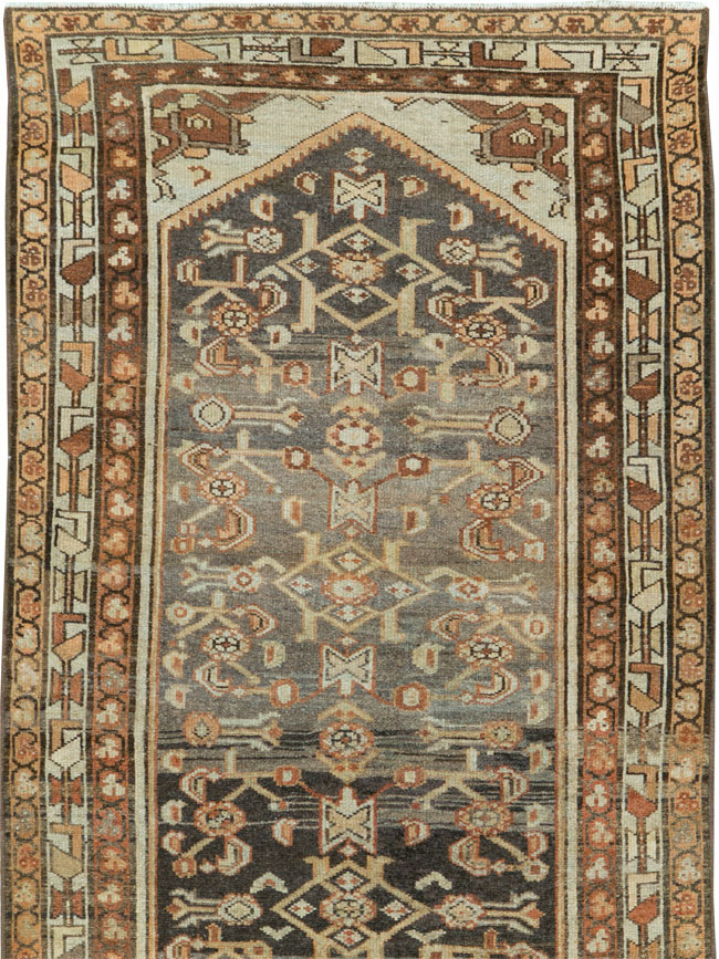 Antique Persian Malayer Runner, No.25560 - Galerie Shabab