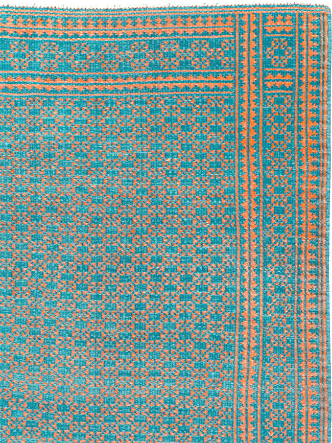 Vintage Persian Reversible Flatweave, No.25562 - Galerie Shabab