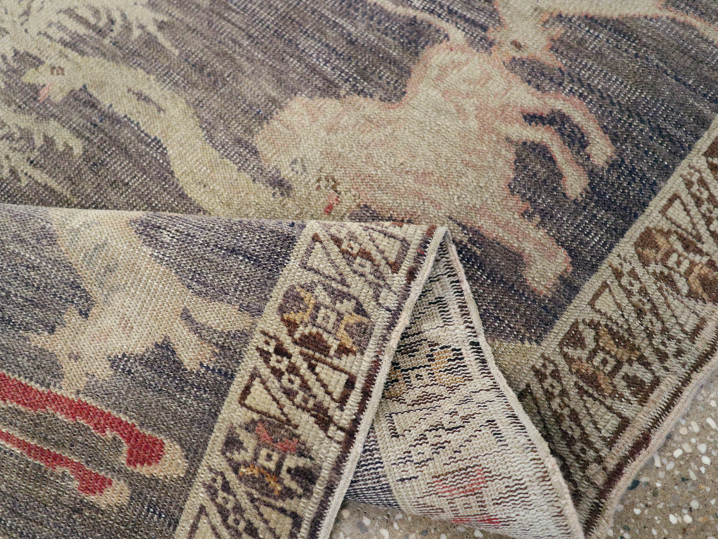 Vintage Kayseri Pictorial Rug, No.25563 - Galerie Shabab