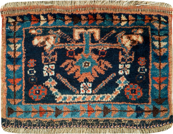Vintage Persian Afshar Tribal Bag Face, No.25567 - Galerie Shabab