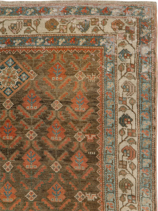 Vintage Persian Malayer Rug, No.25569 - Galerie Shabab
