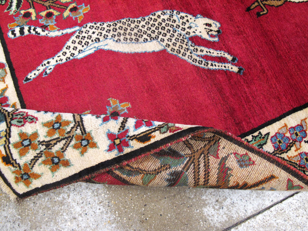 Vintage Tabriz Rug, No.25584 - Galerie Shabab