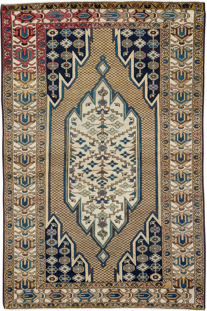 Antique Persian Malayer Rug, No.25585 - Galerie Shabab