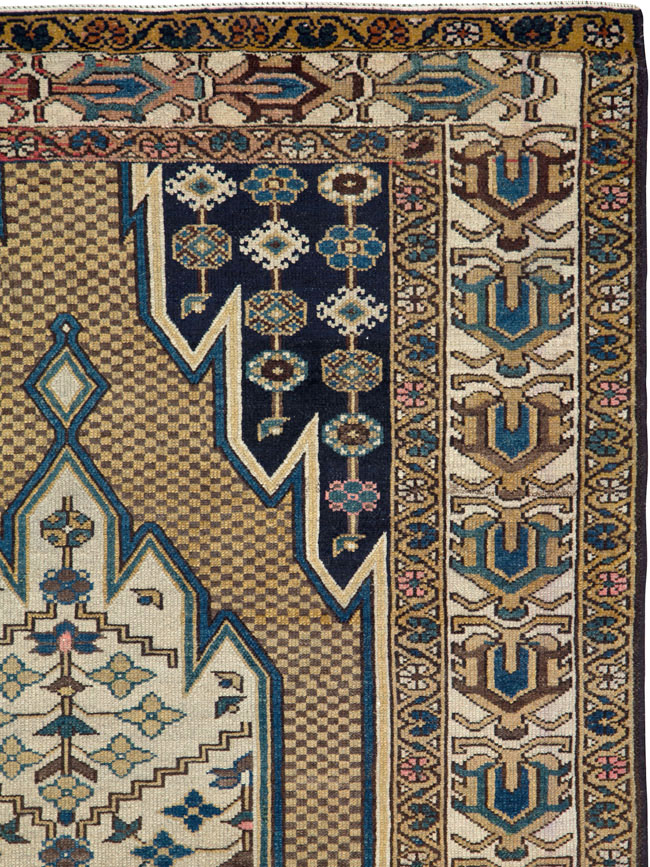 Antique Persian Malayer Rug, No.25585 - Galerie Shabab