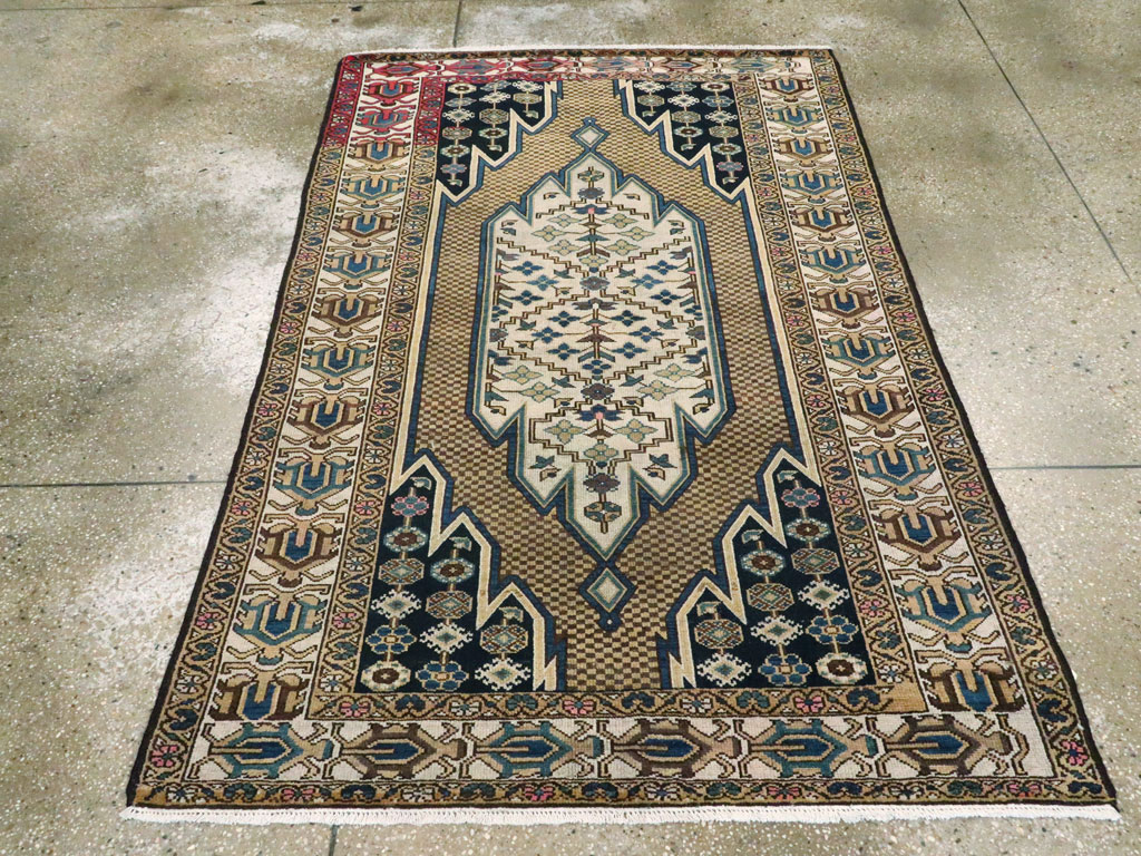 Antique Persian Malayer Rug, No.25585 - Galerie Shabab