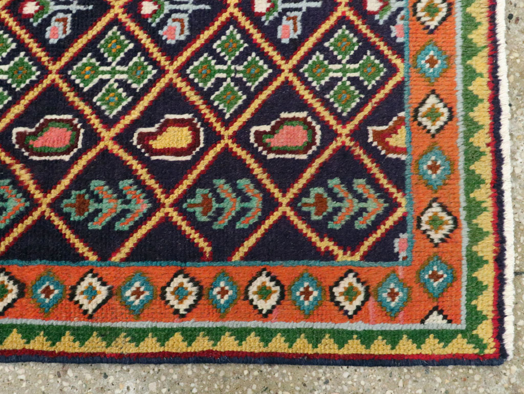 Vintage Persian Tabriz Rug (Pair: 1 of 2), No.25587 - Galerie Shabab