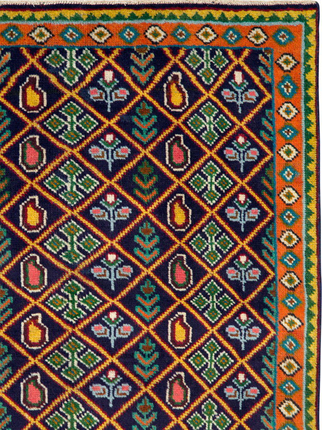 Vintage Persian Tabriz Rug (Pair: 2 of 2), No.25588 - Galerie Shabab