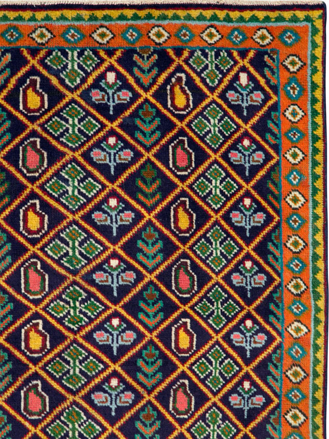 Vintage Persian Tabriz Rug (Pair: 2 of 2), No.25588 - Galerie Shabab